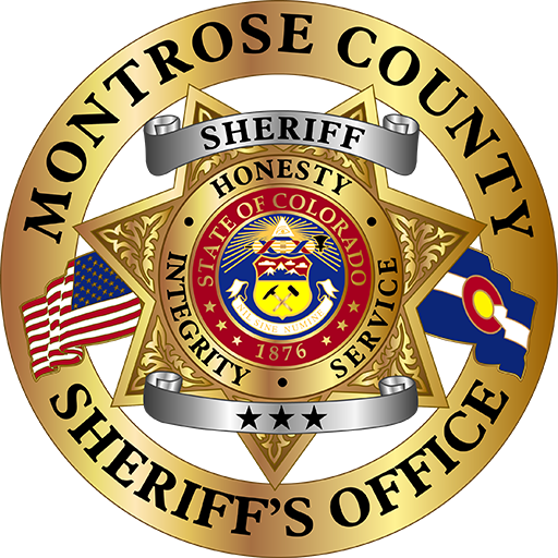logo for Montrose County Sheriff's Office Established 1876