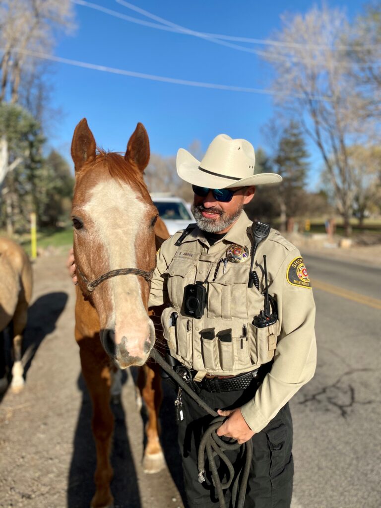 Montrose County Sheriff's Office Deputy and Horse