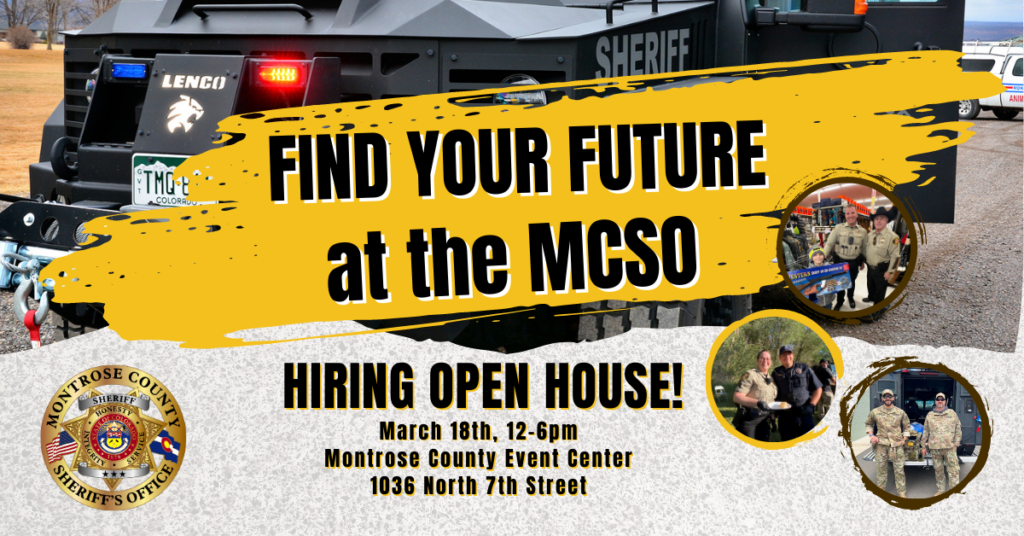 Montrose County Sheriff's Office Recruitment Event