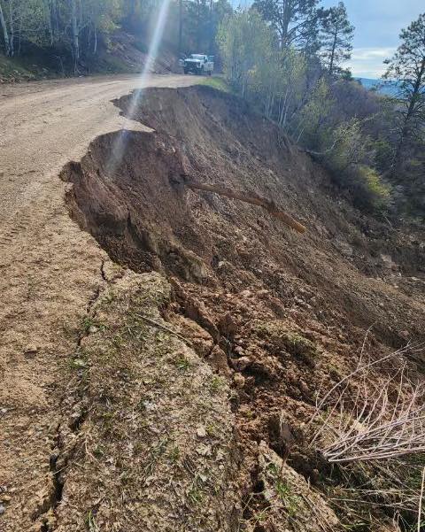 Photo of Copper King Road slide on the West End