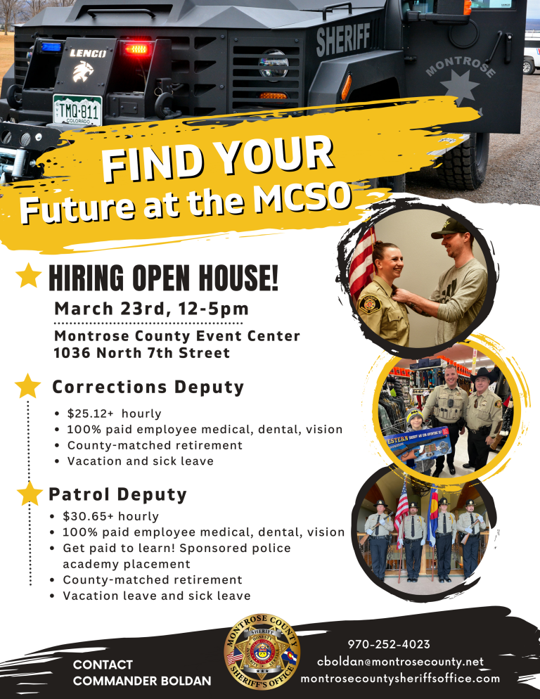 Find Your Future at the MCSO: Upcoming Hiring Fair