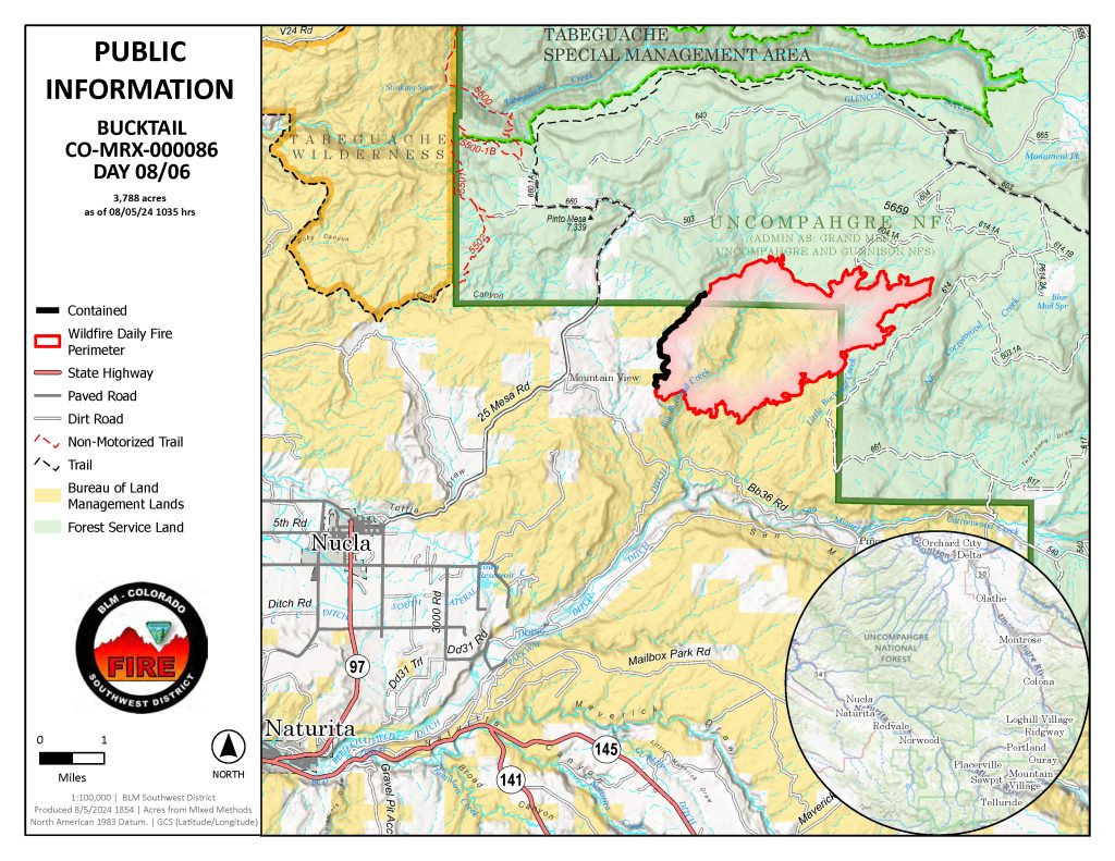 080624 Bucktail Fire Map