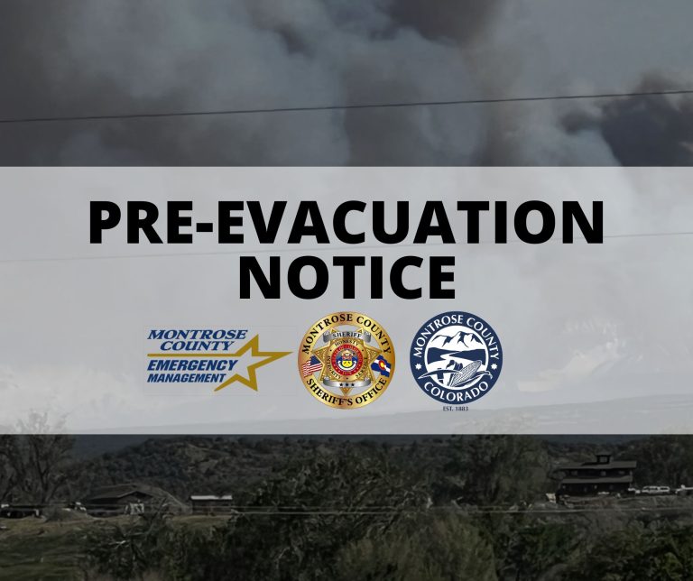 Deer Creek Fire Pre-Evacuation Notice